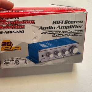 DC Comics Blue HIFI Stereo Amplifier